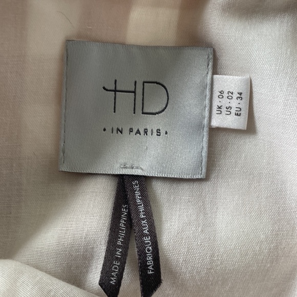 Anthro HD in Paris 2 Gingham Ribboned Dress - Picture 3 of 14